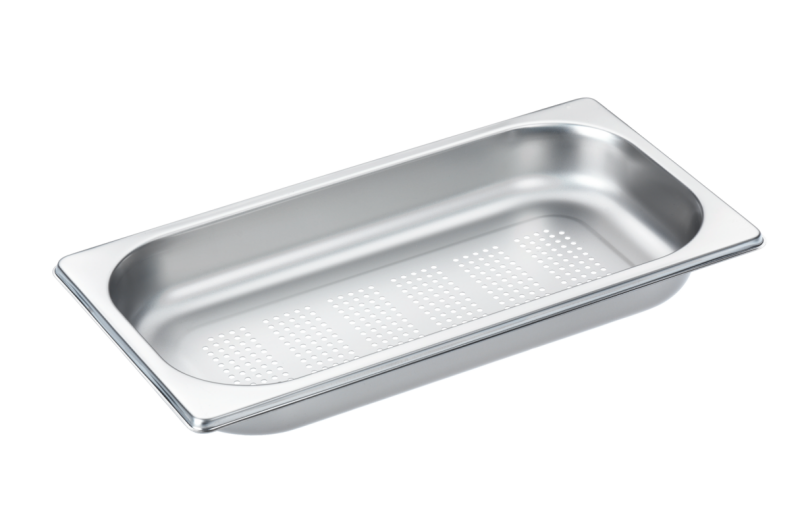 Perforated steam oven pan For all DG Steam Ovens except DG 7000. DGGL1