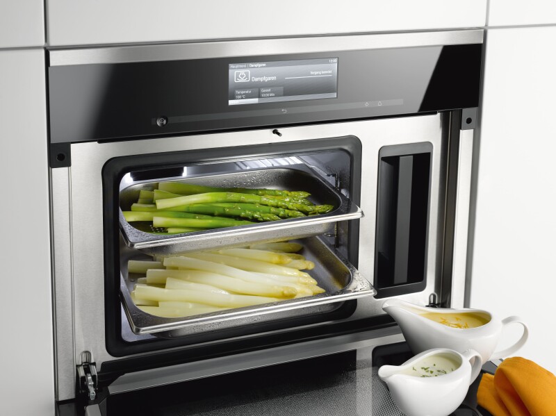 Perforated full pan steam oven SS DGGL8SS