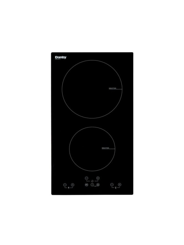 Hospitality 12 Inch Induction 2 Burner Cooktop DIC12B1DBD