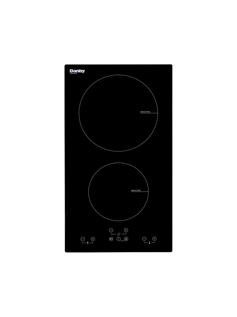 Hospitality 12 Inch Induction 2 Burner Cooktop DIC12B1DBD