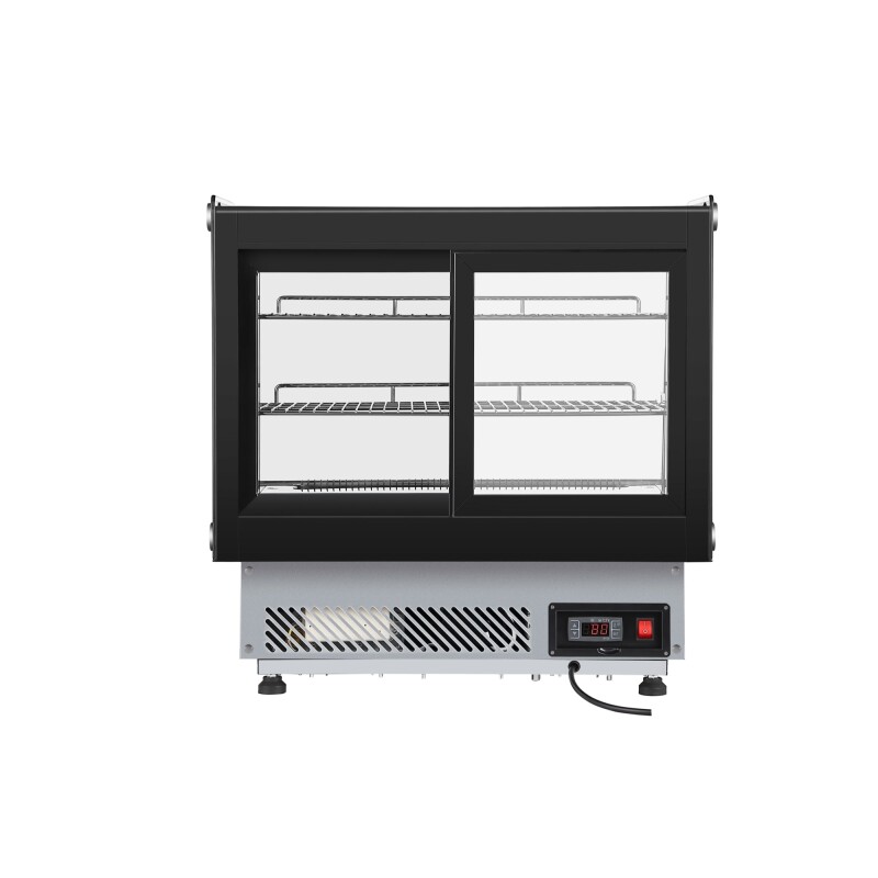 27 in. Drop-In Countertop Display Refrigerator in Black DICDC120BK, product image 5 of 13