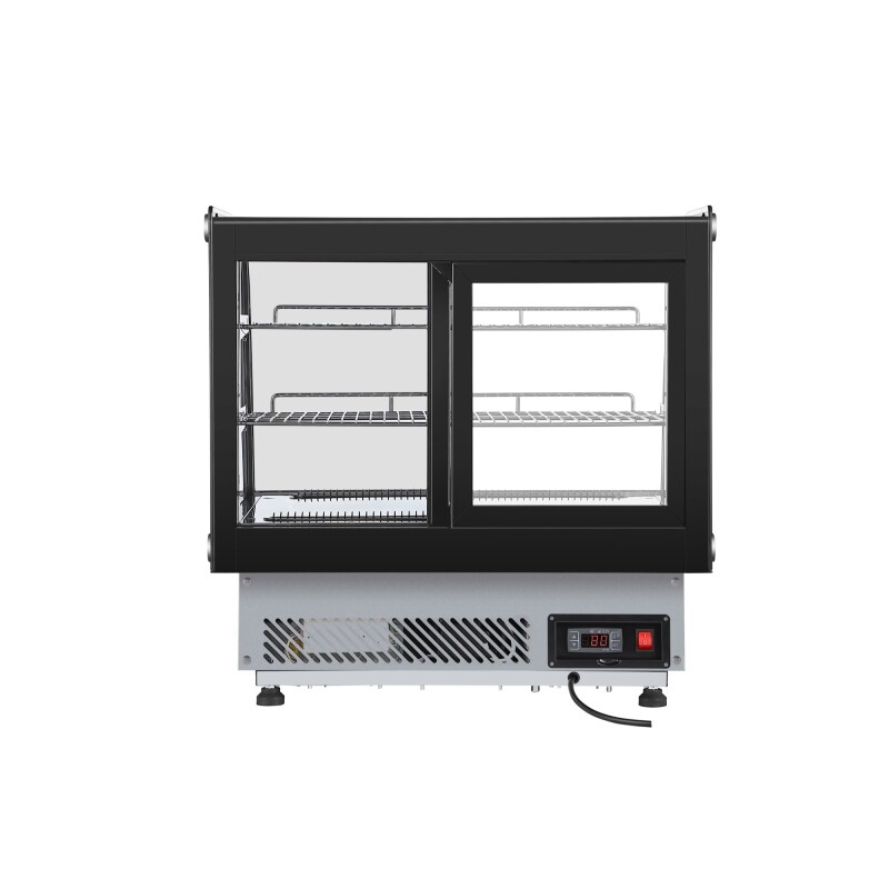 27 in. Drop-In Countertop Display Refrigerator in Black DICDC120BK, product image 8 of 13