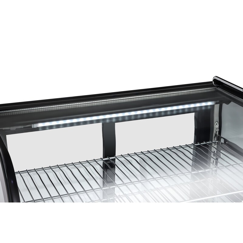 27 in. Drop-In Countertop Display Refrigerator in Black DICDC120BK, product image 9 of 13