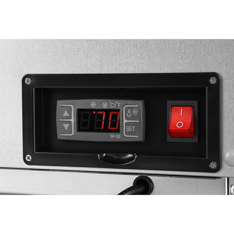 27 in. Drop-In Countertop Display Refrigerator in Black DICDC120BK, product image 12 of 13