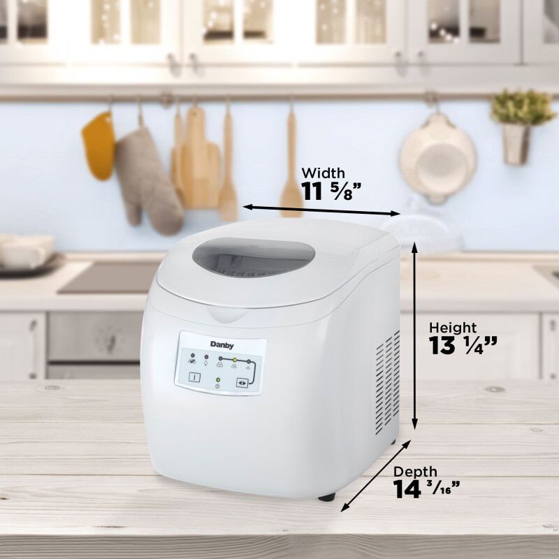 25 Lbs. Countertop Ice Maker DIM2500WDB
