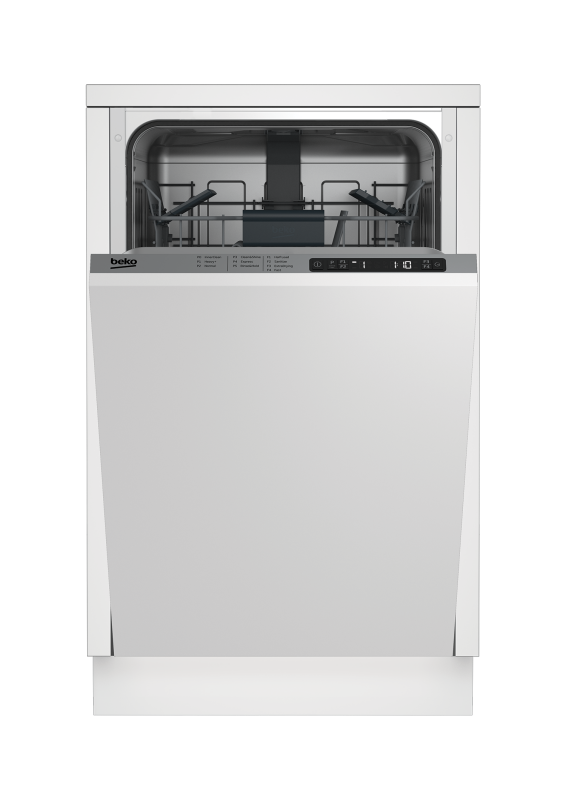 Slim Size Dishwasher, 8 place settings, 48 dBa, Fully Integrated Panel Ready DIS25841