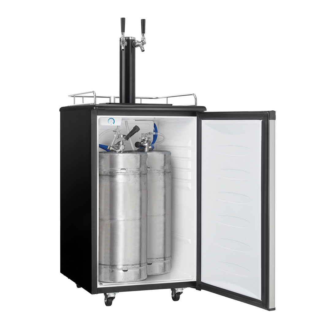 5.4 cu. ft. Dual-Tap Keg Cooler DKC054A1BSL2DB