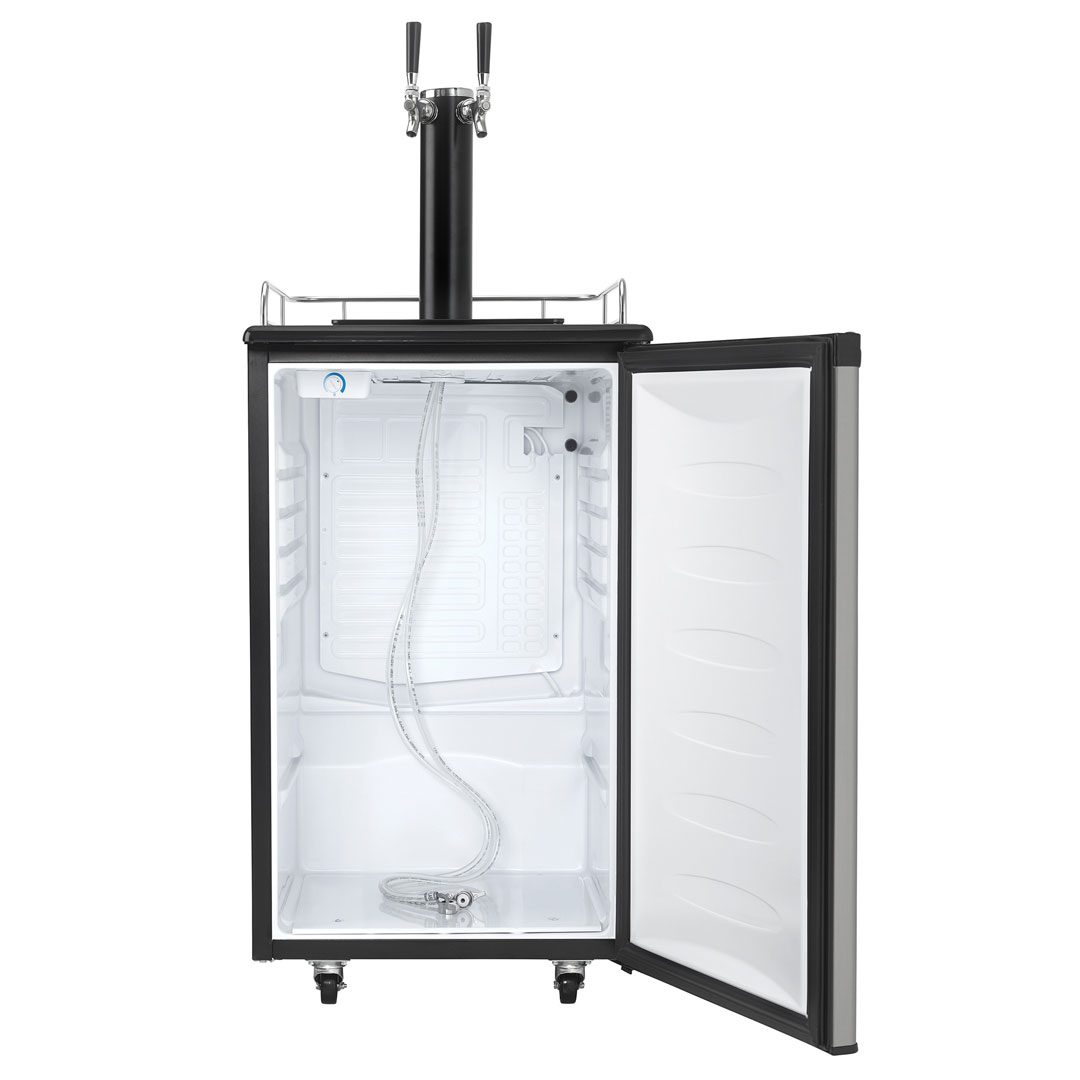 5.4 cu. ft. Dual-Tap Keg Cooler DKC054A1BSL2DB