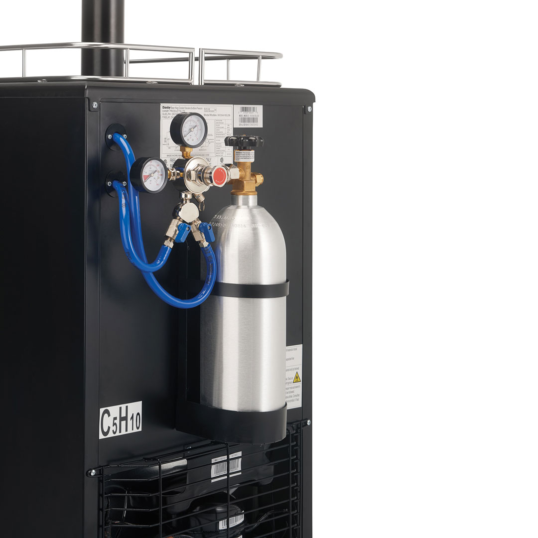 5.4 cu. ft. Dual-Tap Keg Cooler DKC054A1BSL2DB