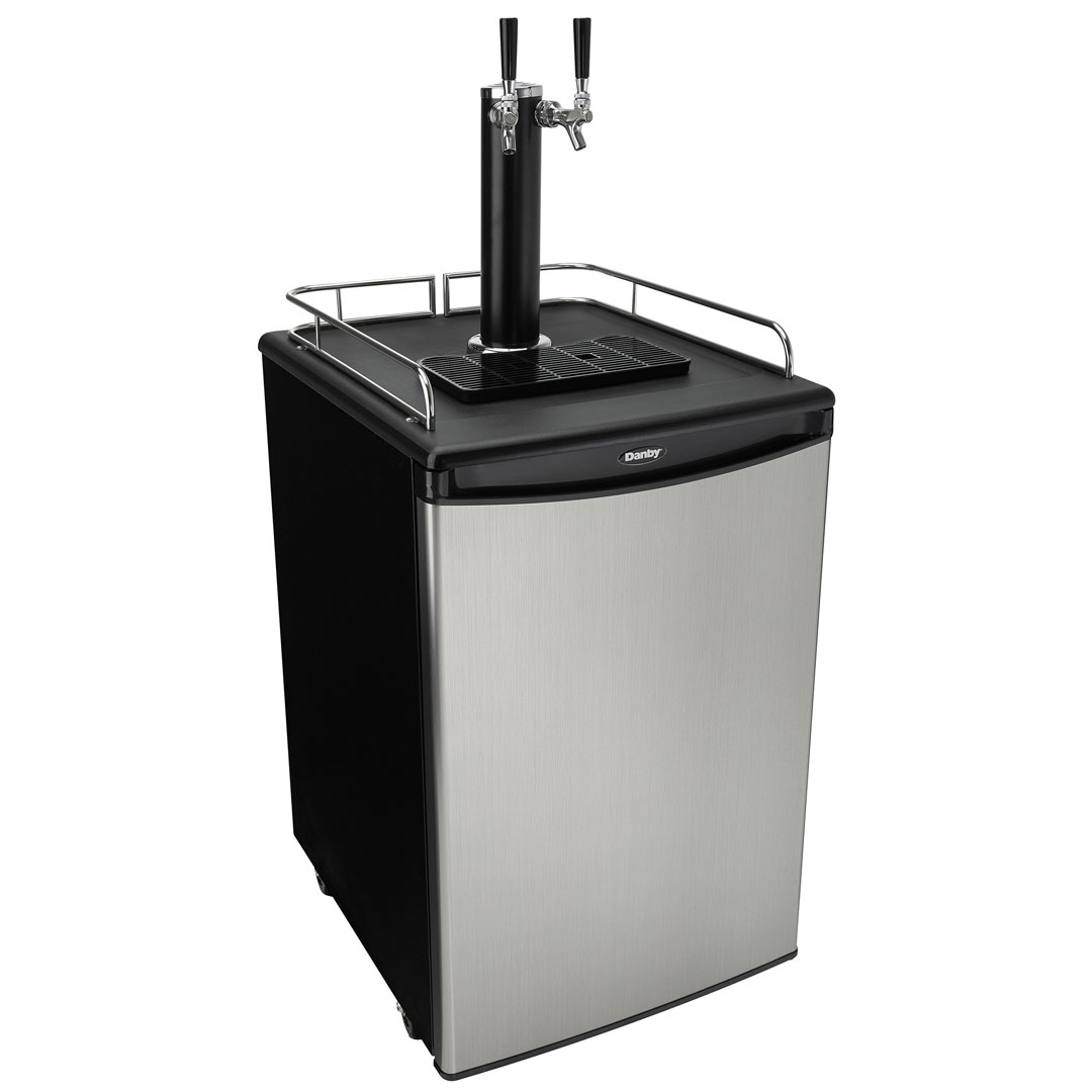 5.4 cu. ft. Dual-Tap Keg Cooler DKC054A1BSL2DB