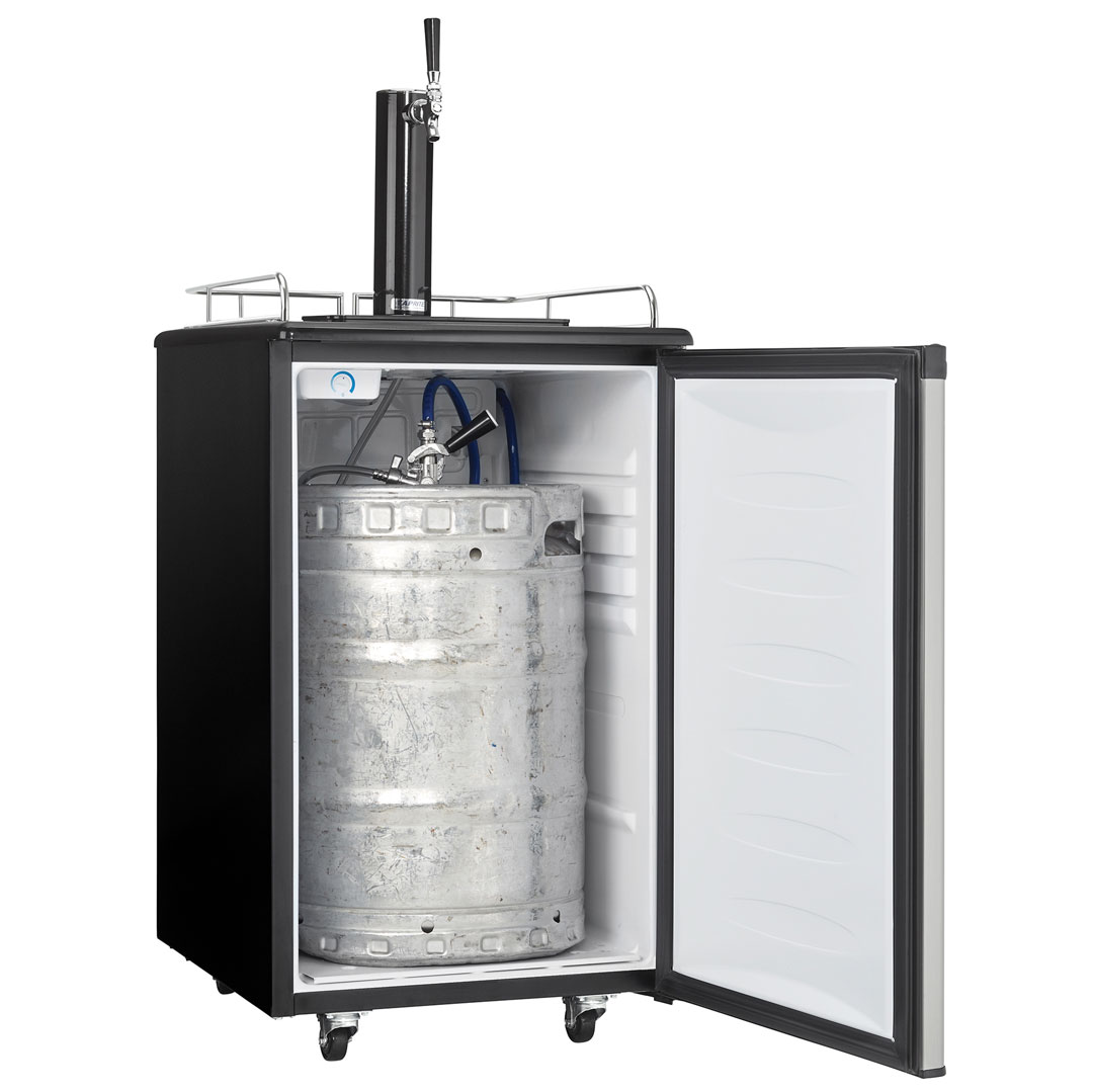 5.4 cu. ft. Single Tap Keg Cooler DKC054A1BSLDB