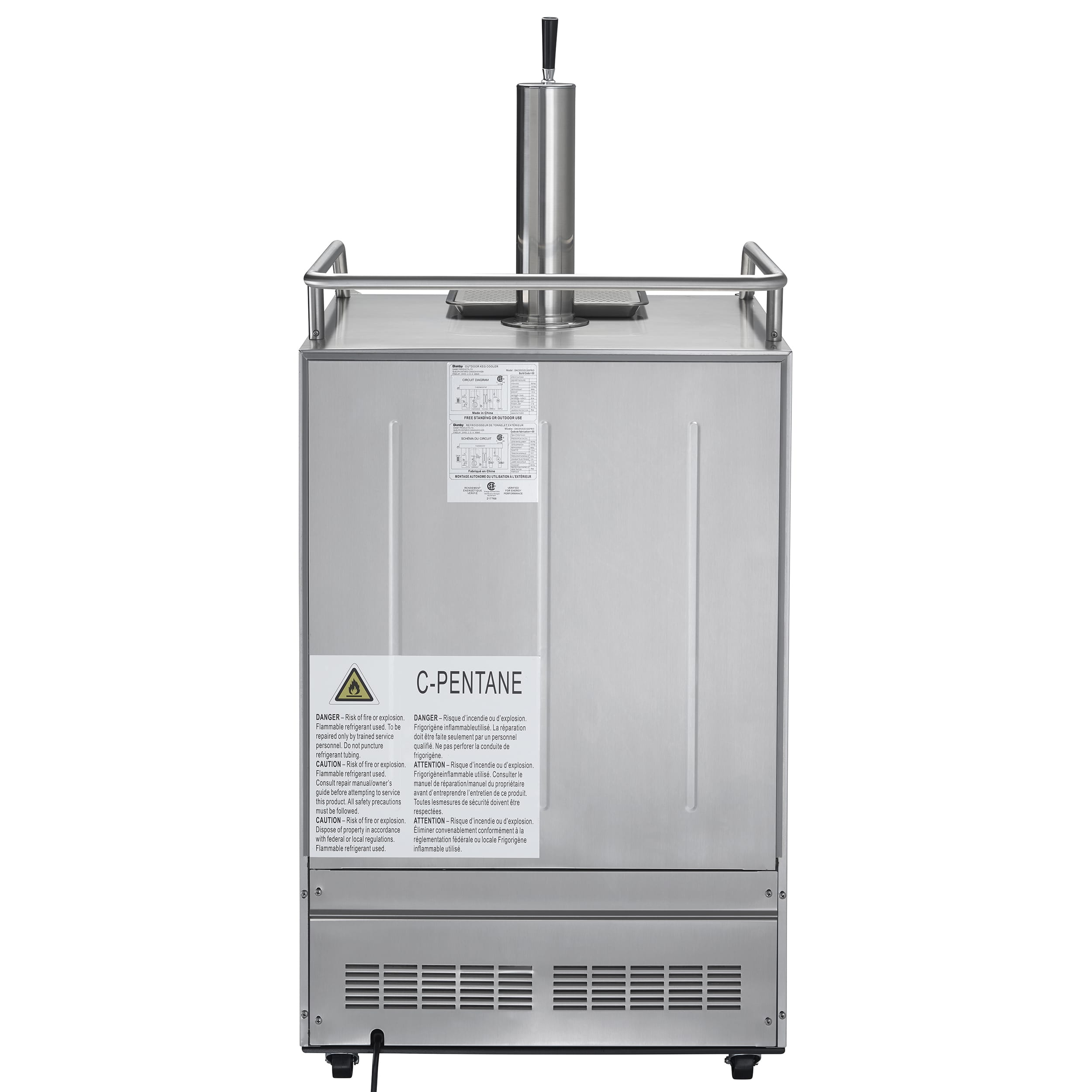 Pro 24″ Outdoor Keg Cooler DKC055D1SSPRO