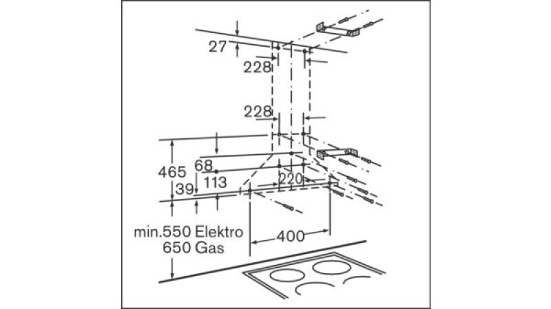 Wall Hood 30'' Stainless Steel DKE9305AUC