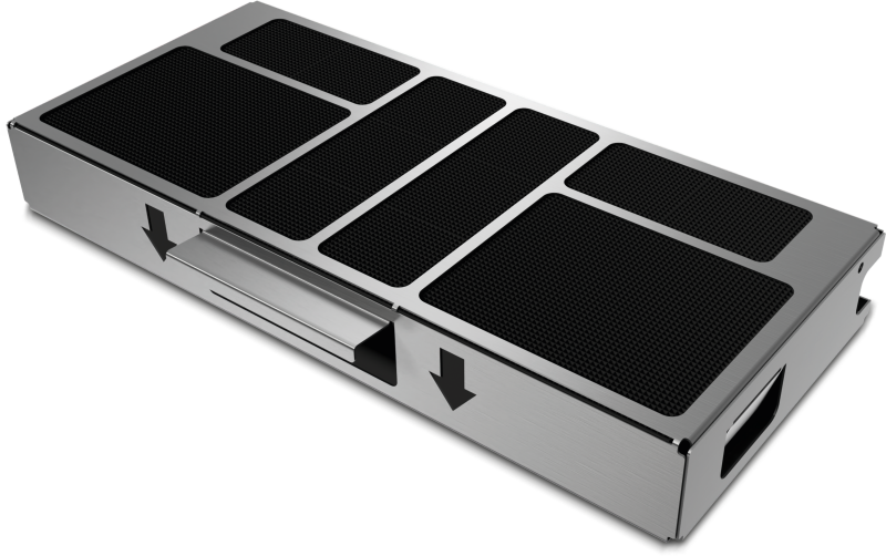 Reactivatable Longlife AirClean charcoal filter DKF40R