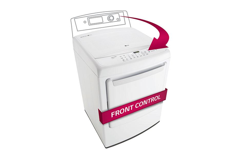 7.3 cu. ft. Ultra Large Capacity High Efficiency Front Control Dryer w/ NFC Tag On DLE1501W