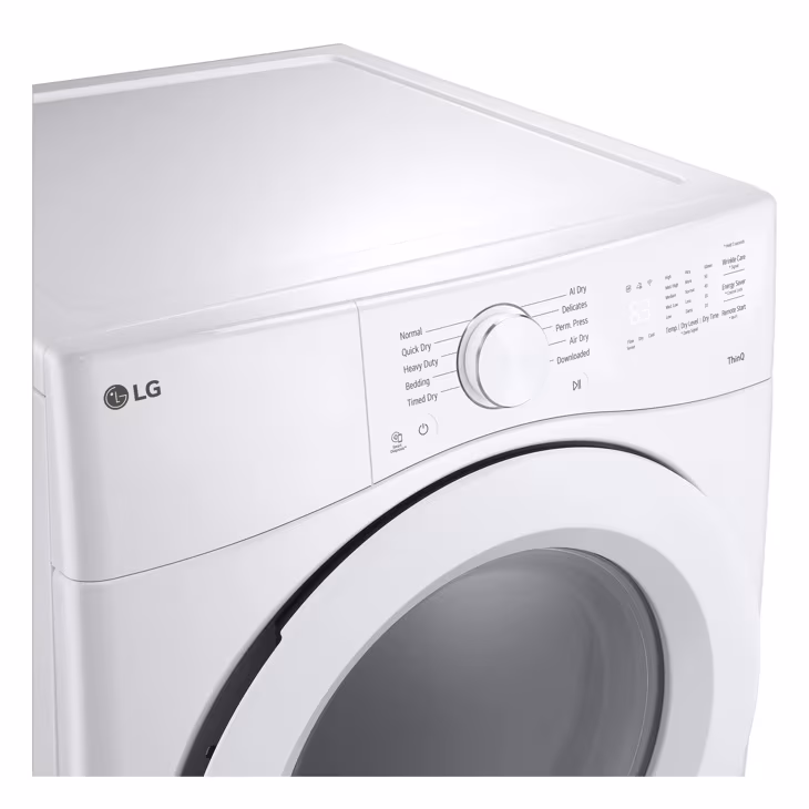 7.4 Cu. Ft. Ultra Large Capacity Smart Front Load Electric Dryer DLE3420W