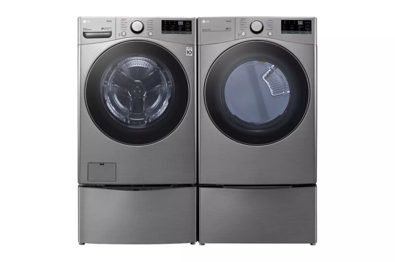 7.4 cu. ft. Ultra Large Capacity Smart wi-fi Enabled Front Load Electric Dryer with Built-In Intelligence DLE3600V