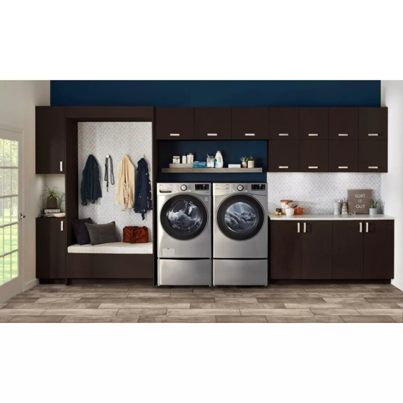 7.4 cu. ft. Ultra Large Capacity Smart wi-fi Enabled Front Load Electric Dryer with Built-In Intelligence DLE3600V
