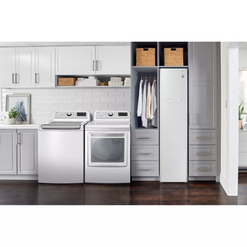 7.3 cu. ft. Ultra Large Capacity Smart wi-fi Enabled Electric Dryer with Sensor Dry Technology DLE7300WE
