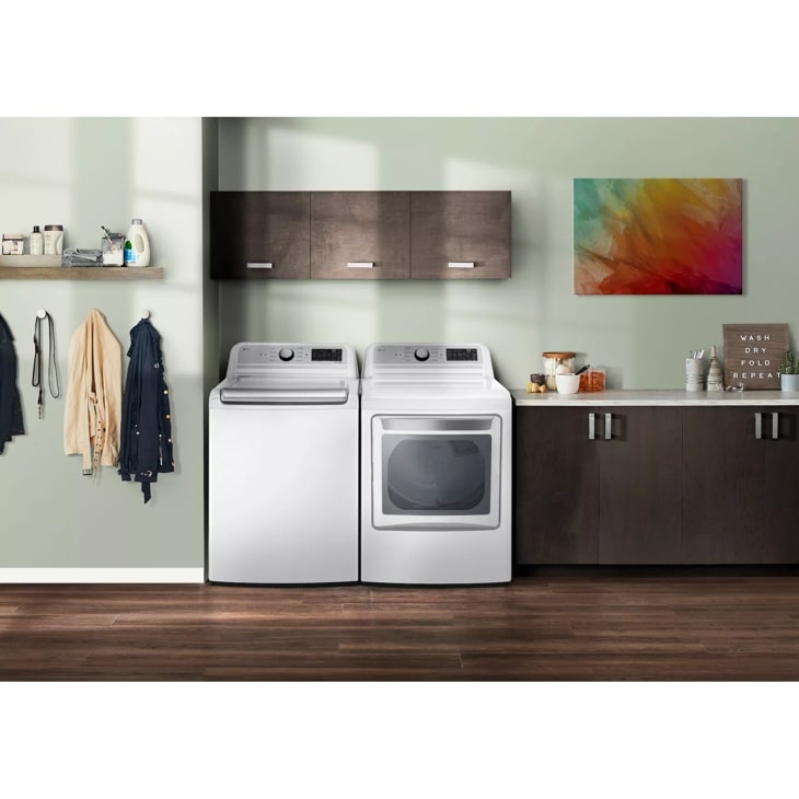 7.3 cu. ft. Ultra Large Capacity Smart wi-fi Enabled Rear Control Electric Dryer with EasyLoad™ Door view 10