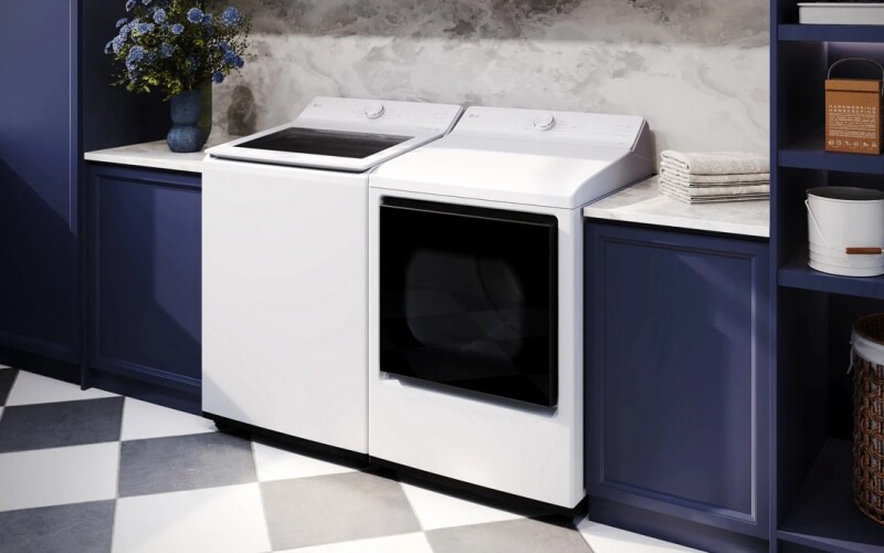 7.3 cu. ft. Ultra Large Capacity Rear Control Electric Dryer with AI Sensing and ThinQ® Smart Features view 5