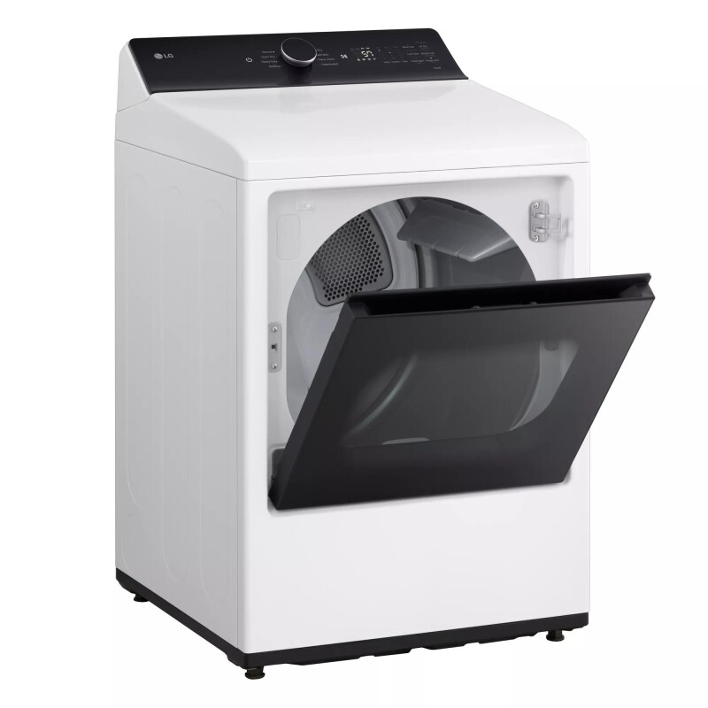 7.3 cu. ft. Ultra Large Capacity Rear Control Electric Dryer with LG EasyLoad™ Door and AI Sensing view 14