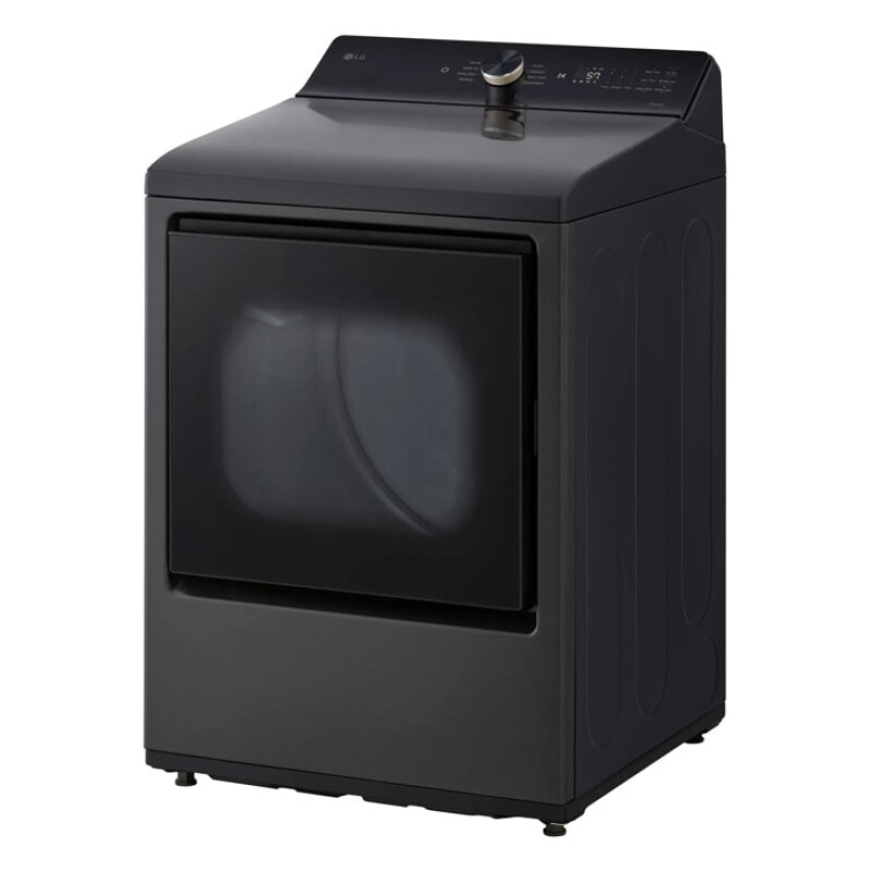 7.3 cu. ft. Ultra Large Capacity Rear Control Electric Dryer with LG EasyLoad™ Door and AI Sensing DLE8480LE