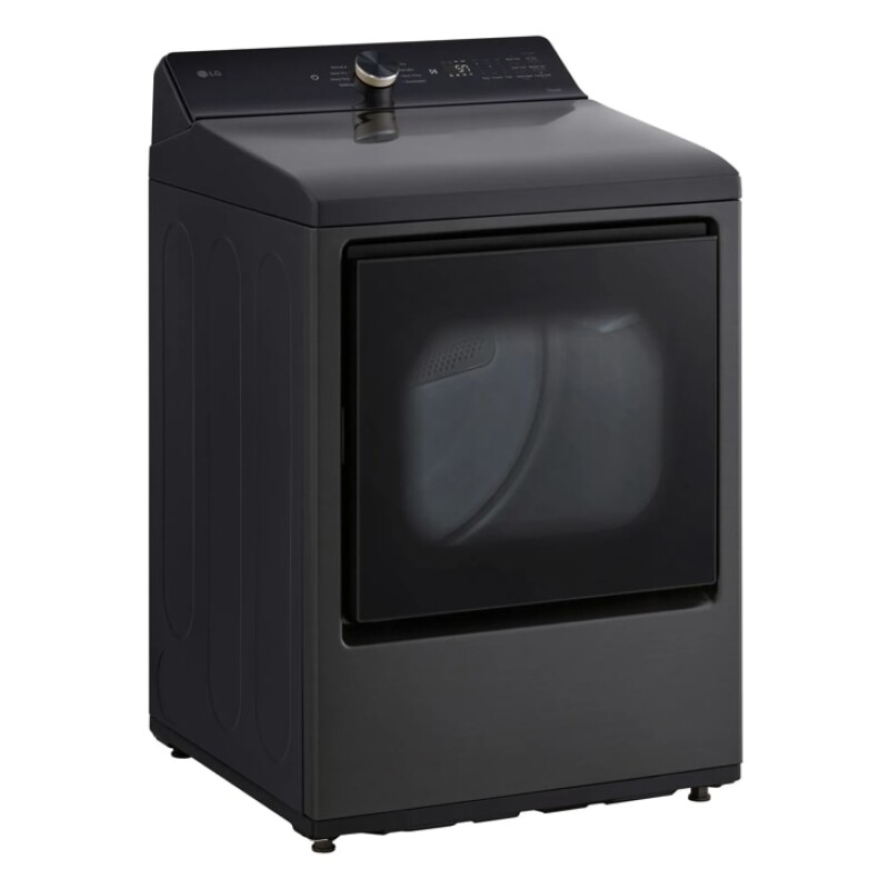 7.3 cu. ft. Ultra Large Capacity Rear Control Electric Dryer with LG EasyLoad™ Door and AI Sensing DLE8480LE