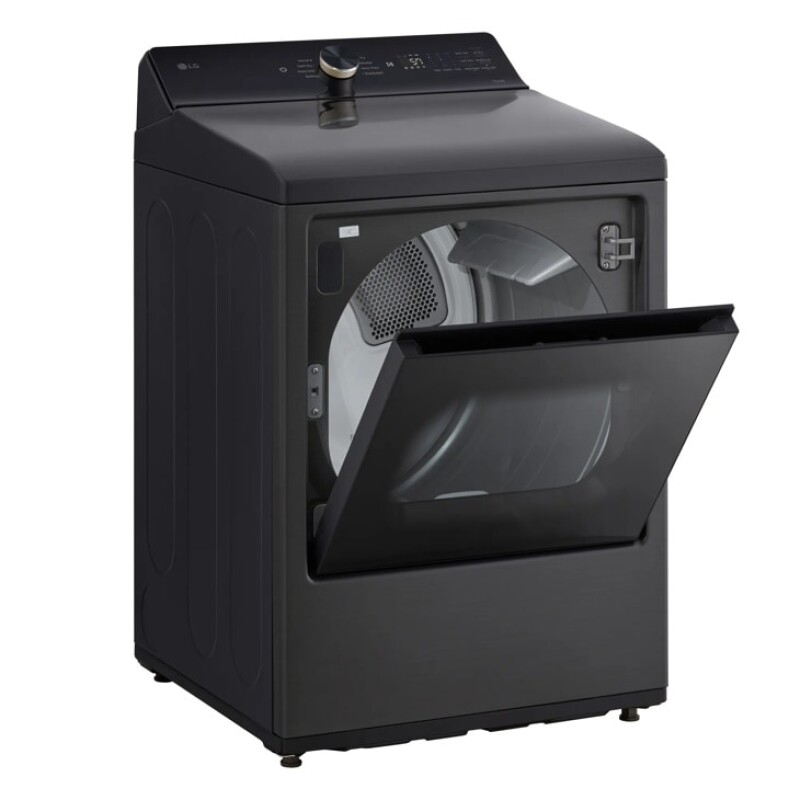 7.3 cu. ft. Ultra Large Capacity Rear Control Electric Dryer with LG EasyLoad™ Door and AI Sensing DLE8480LE
