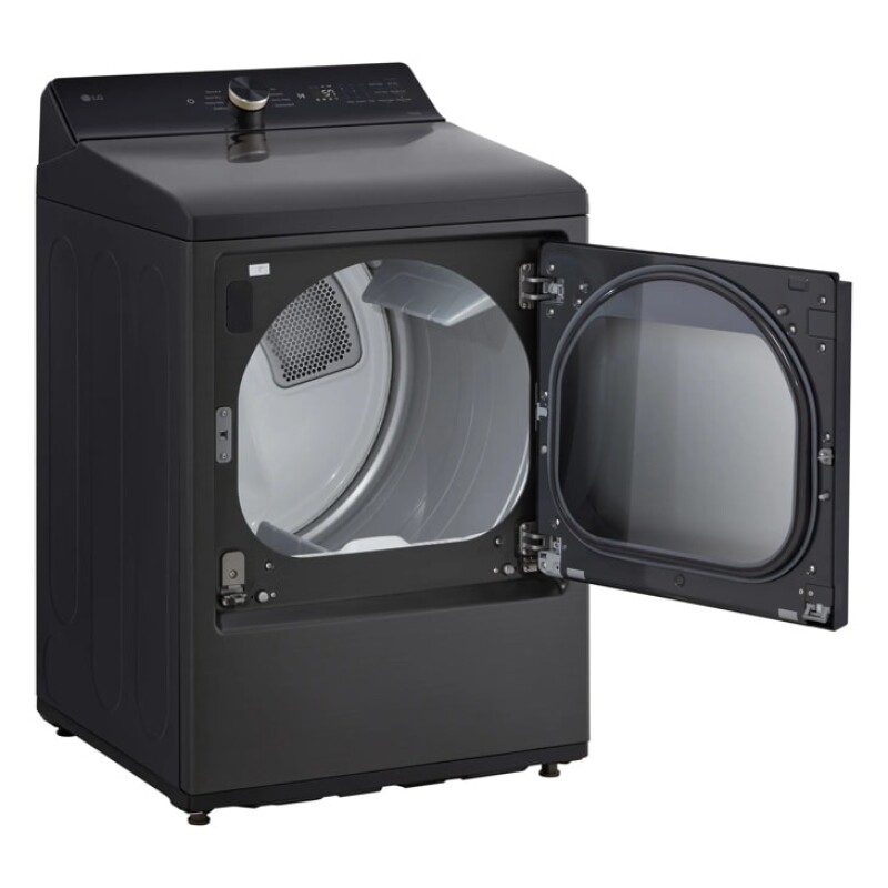 7.3 cu. ft. Ultra Large Capacity Rear Control Electric Dryer with LG EasyLoad™ Door and AI Sensing DLE8480LE