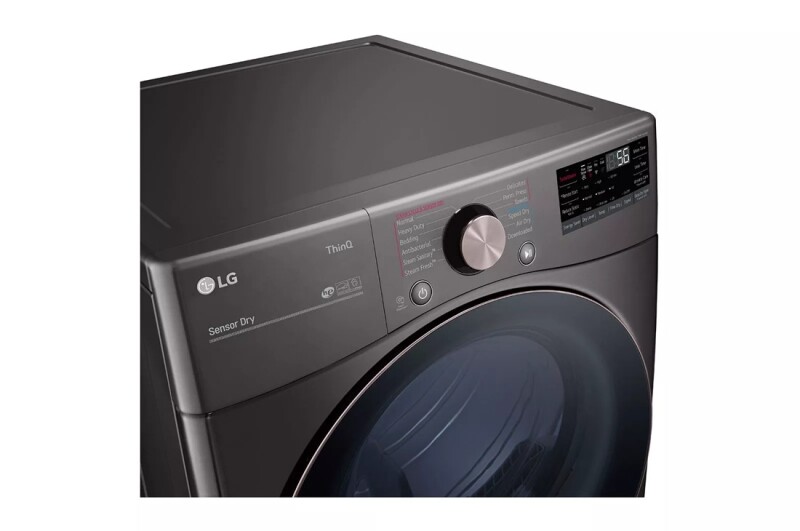 7.4 cu. ft. Ultra Large Capacity Smart wi-fi Enabled Front Load Electric Dryer with TurboSteam™ and Built-In Intelligence view 12