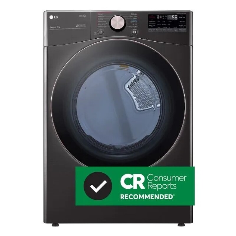7.4 cu. ft. Ultra Large Capacity Smart wi-fi Enabled Front Load Electric Dryer with TurboSteam™ and Built-In Intelligence view 4