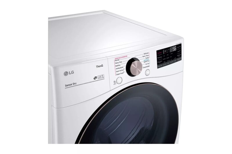 7.4 cu. ft. Ultra Large Capacity Smart wi-fi Enabled Front Load Electric Dryer with TurboSteam™ and Built-In Intelligence view 13