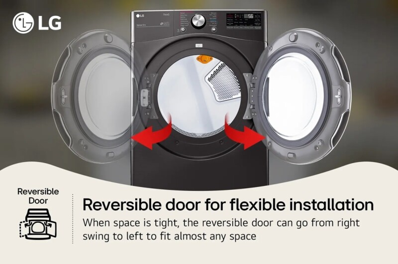 7.4 cu. ft. Front Load Electric Dryer with TurboSteam™ and Built-In Intelligence view 14
