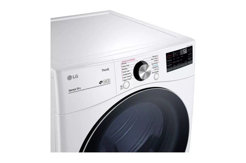 7.4 cu. ft. Ultra Large Capacity Smart wi-fi Enabled Front Load Electric Dryer with TurboSteam™ and Built-In Intelligence view 8