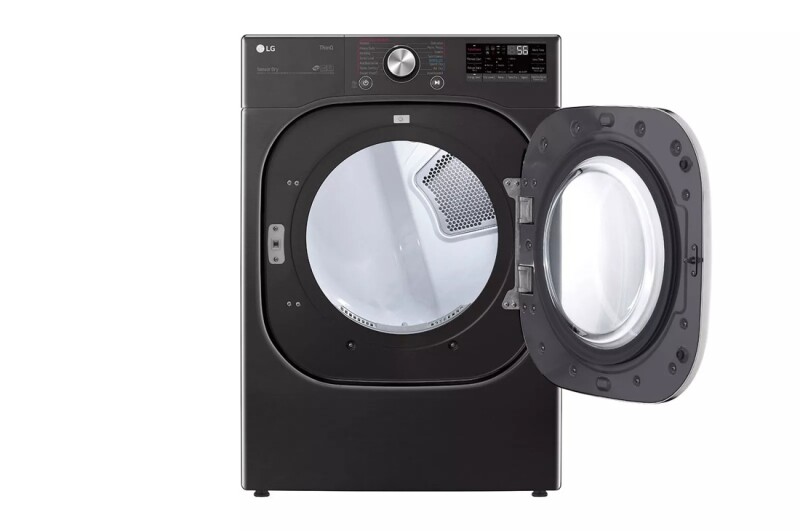 7.4 cu. ft. Ultra Large Capacity Smart wi-fi Enabled Front Load Electric Dryer with TurboSteam™ and Built-In Intelligence DLEX4500B