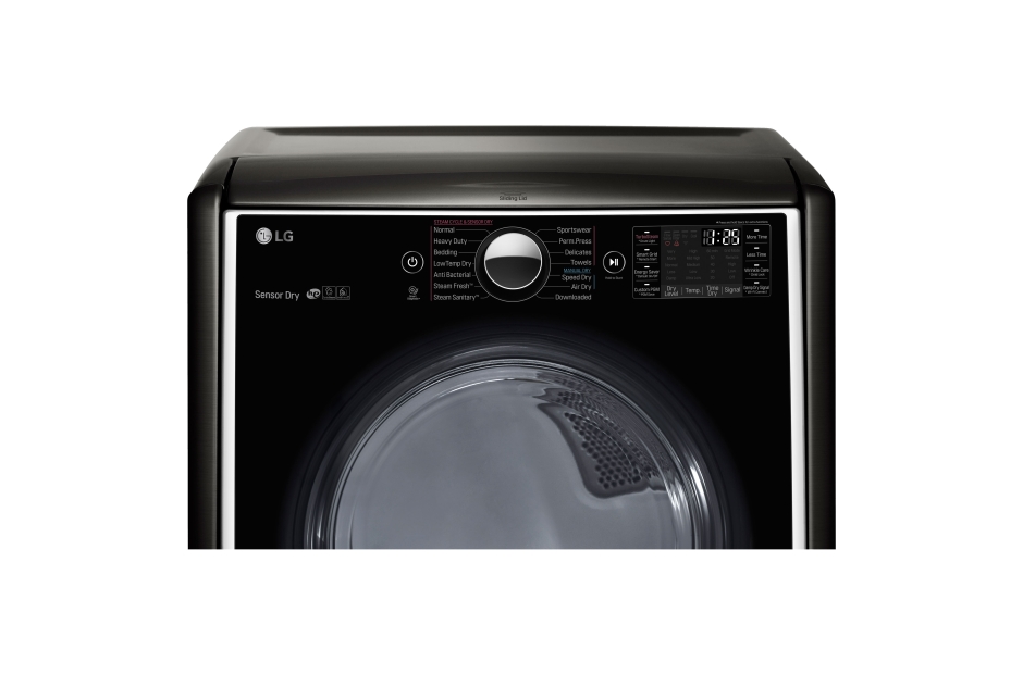 7.4 cu.ft. Ultra Large Capacity TurboSteam™ Electric Dryer w/ On-Door Control Panel DLEX5005K