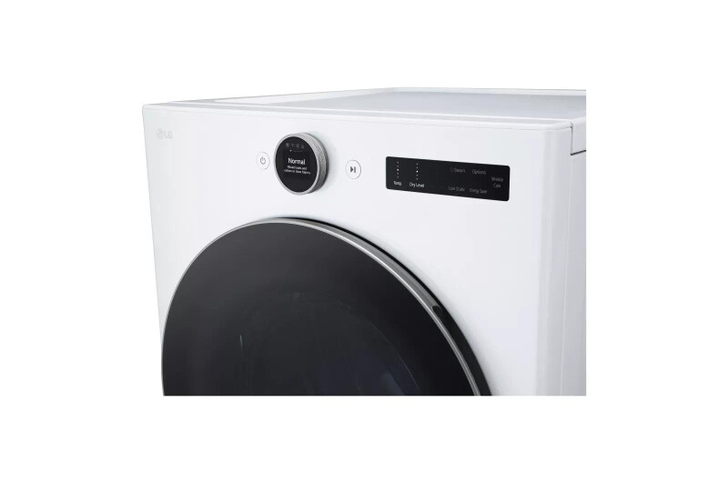 7.4 Cu. Ft. Ultra Large Capacity Smart Front Load Electric Energy Star Dryer With Sensor Dry & Steam Technology DLEX5500W