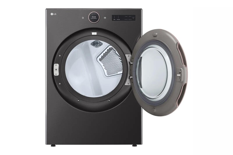 7.4 cu. ft. Smart Front Load Electric Dryer with AI Sensor Dry & TurboSteam™ Technology view 3