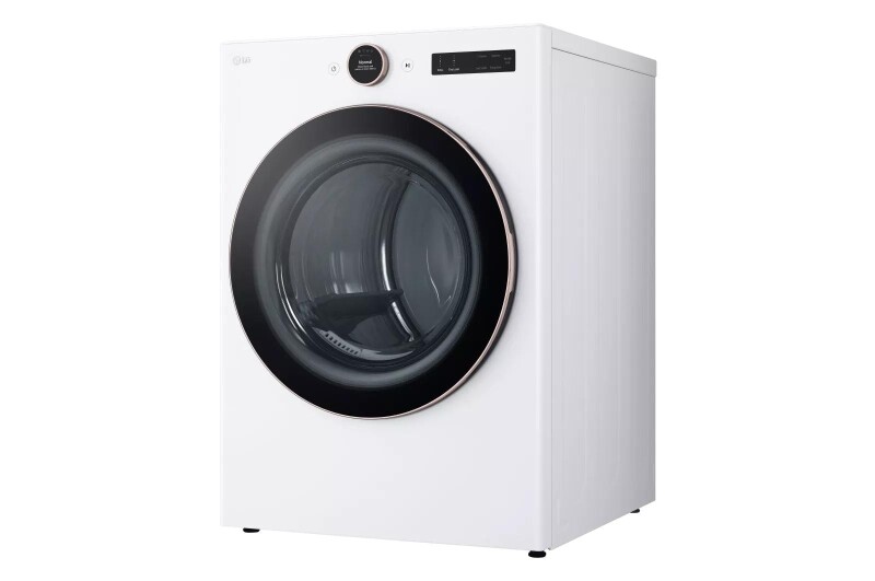 7.4 cu. ft. Smart Front Load Electric Dryer with AI Sensor Dry & TurboSteam™ Technology view 4