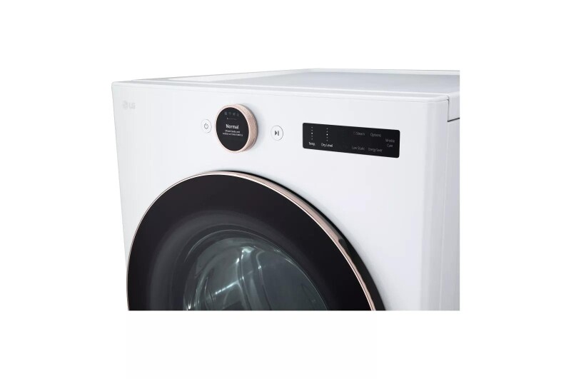 7.4 cu. ft. Smart Front Load Electric Dryer with AI Sensor Dry & TurboSteam™ Technology view 3