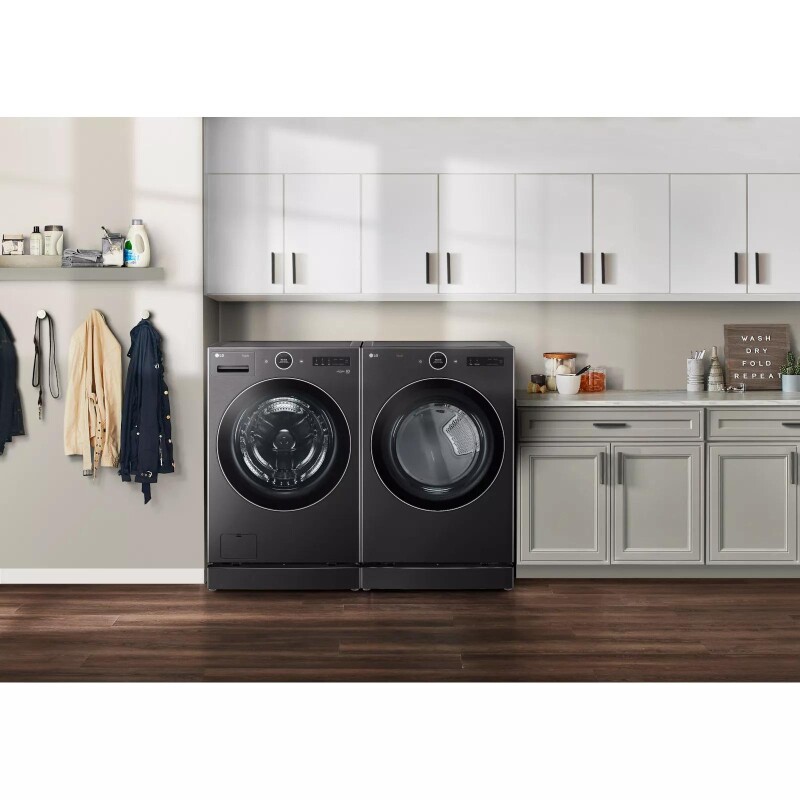 7.4 cu. ft. Ultra Large Capacity Smart Front Load Electric Dryer with Built-In Intelligence & TurboSteam® view 12