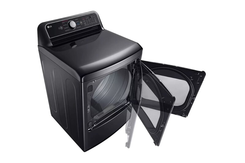 7.3 Cu. Ft. Smart Rear Control Electric Energy Star Dryer With Sensor Dry & Steam Technology DLEX7480LE