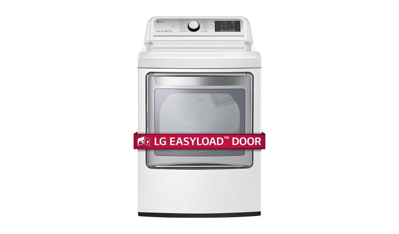 7.3 cu. ft. Ultra Large Capacity TurboSteam Electric Dryer with EasyLoad™ Door DLEX7600WE
