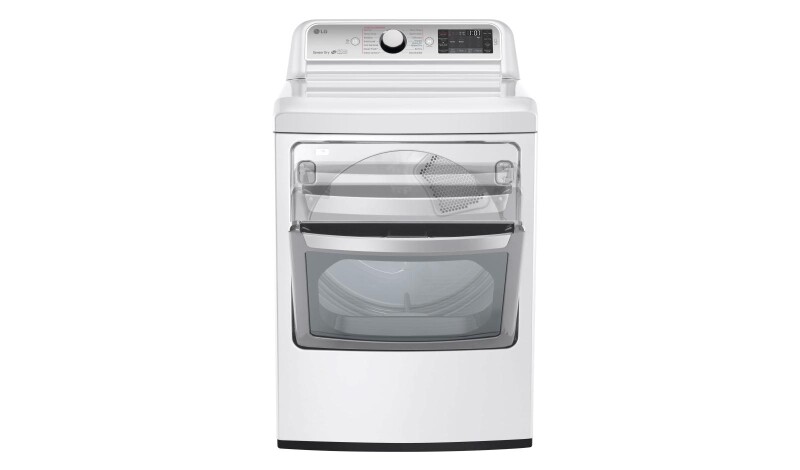 7.3 cu. ft. Ultra Large Capacity TurboSteam Electric Dryer with EasyLoad™ Door DLEX7600WE