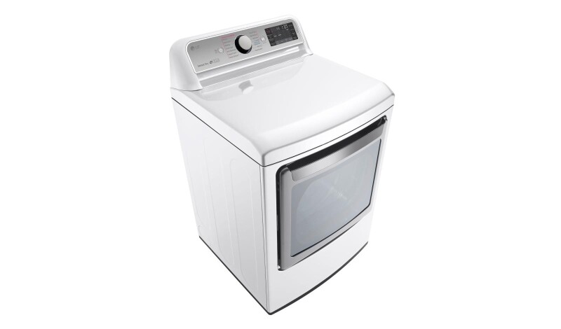 7.3 cu. ft. Ultra Large Capacity TurboSteam Electric Dryer with EasyLoad™ Door DLEX7600WE