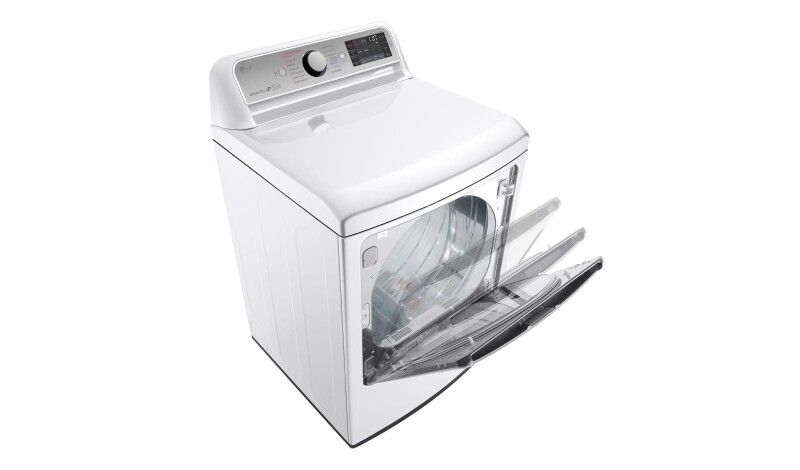 7.3 cu. ft. Ultra Large Capacity TurboSteam Electric Dryer with EasyLoad™ Door DLEX7600WE