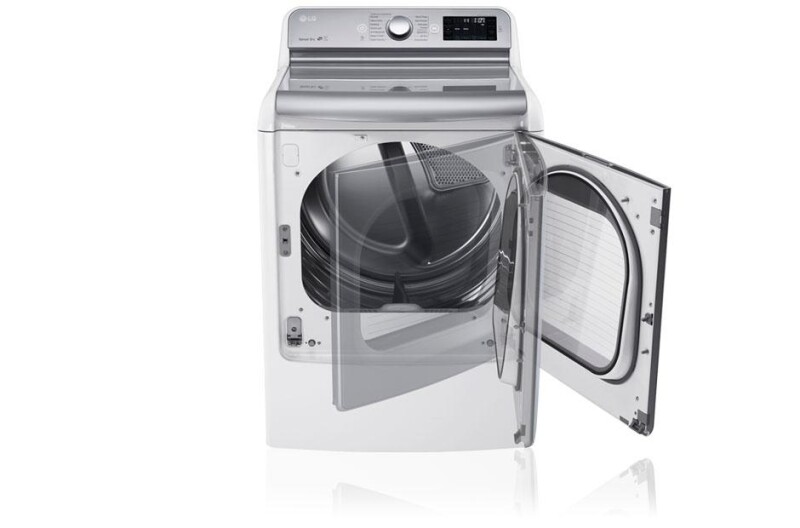 9.0 Cu. Ft. Mega Large Capacity TurboSteam™ Dryer With EasyLoad™ Door DLEX7700WE