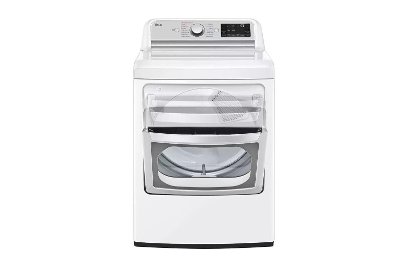 7.3 cu. ft. Ultra Large Capacity Smart wi-fi Enabled Rear Control Electric Dryer with TurboSteam™ view 2