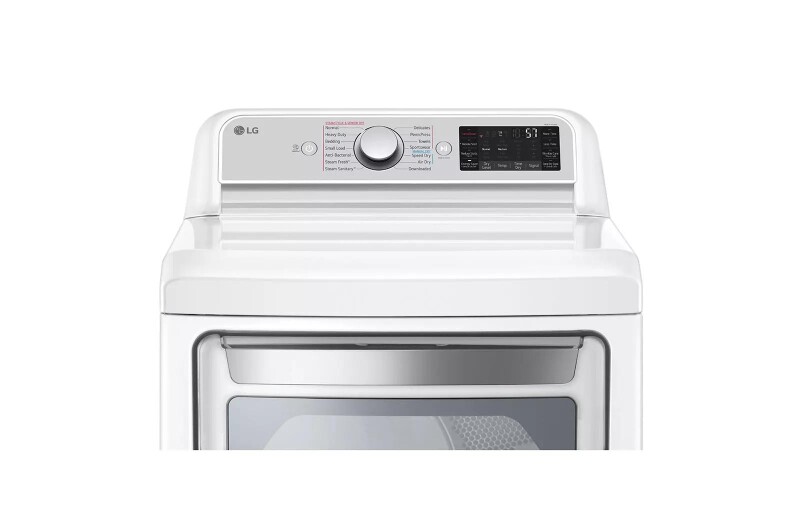 7.3 cu. ft. Ultra Large Capacity Smart wi-fi Enabled Rear Control Electric Dryer with TurboSteam™ view 6